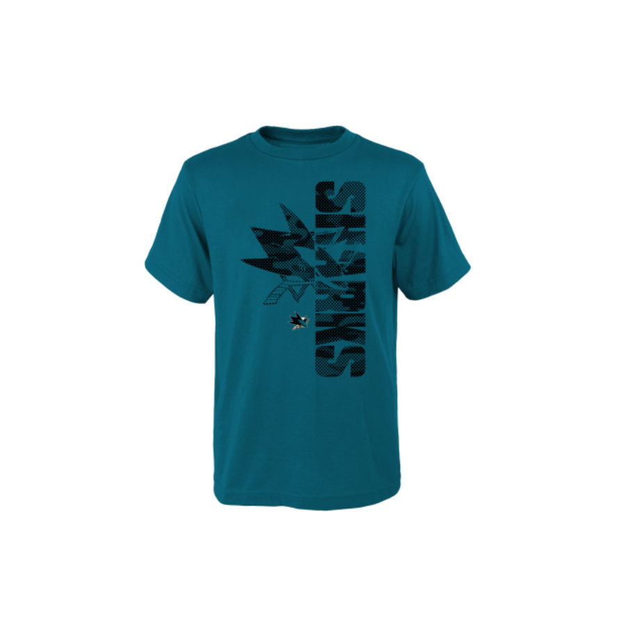 NHL COOL CAMO SS TEE SAN JOSE SHARKS DETSKÉ TRIČKO